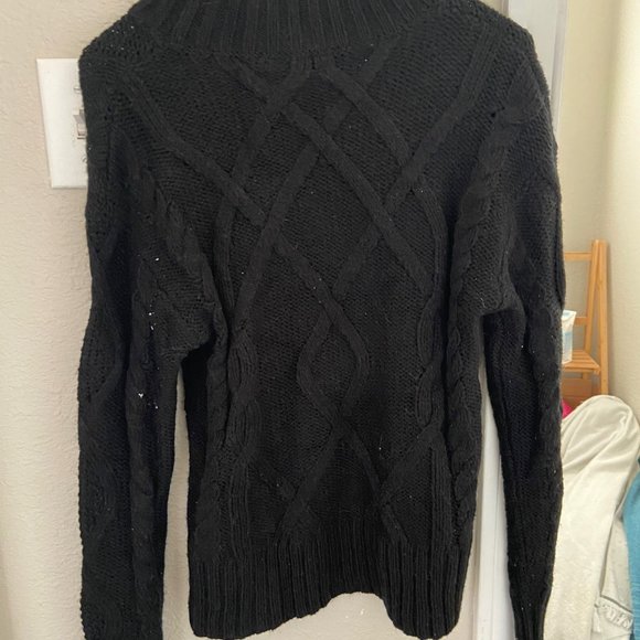 Gap Black Sweater with detail - Picture 2 of 3